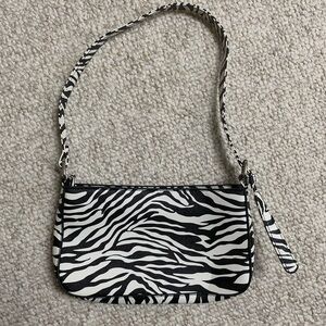 Zebra Mini Shoulder Purse